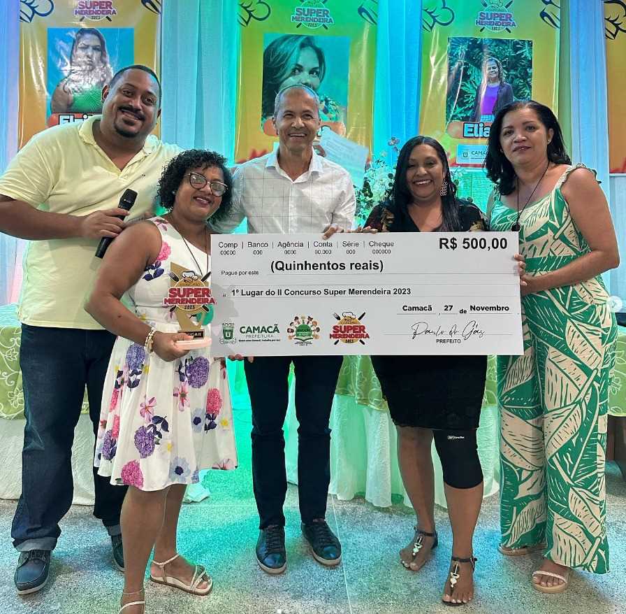 Camacã: 2ª edição do Concurso Super Merendeira dá prêmio dá 500 reais

